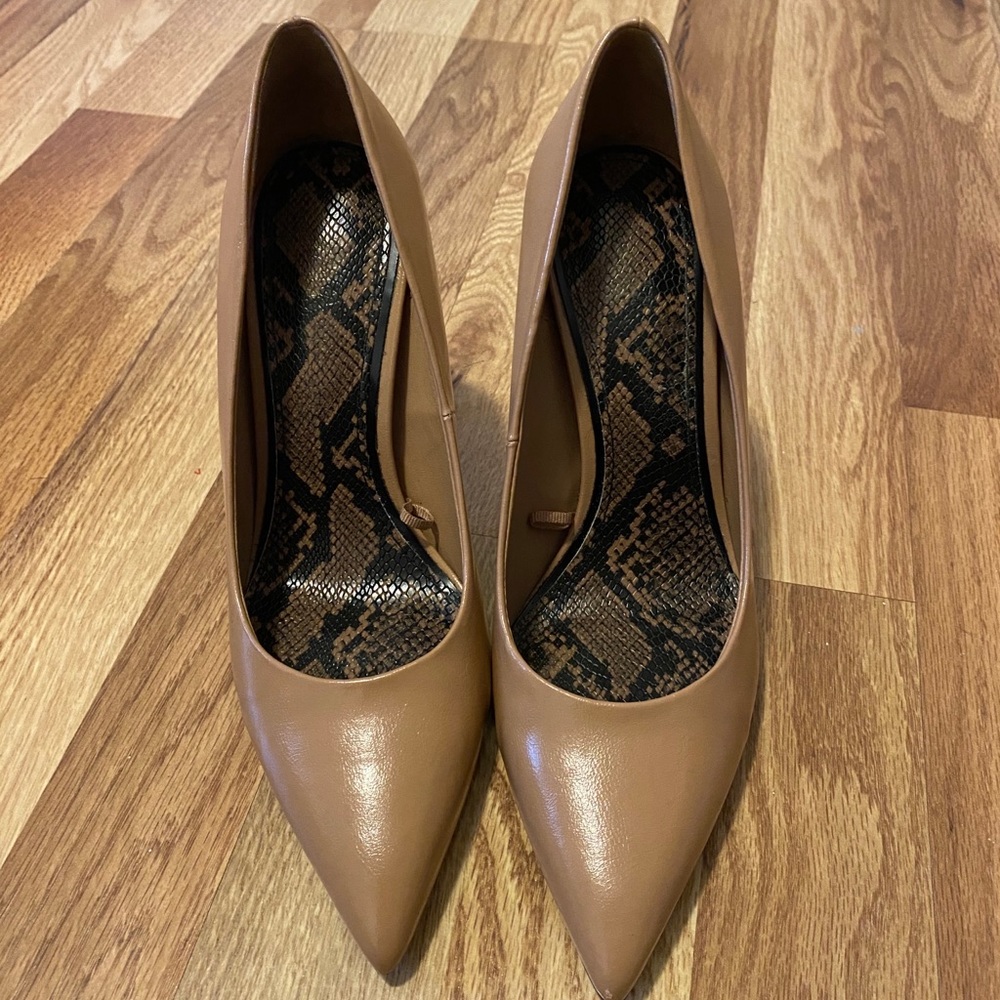 Nude Zara Heels